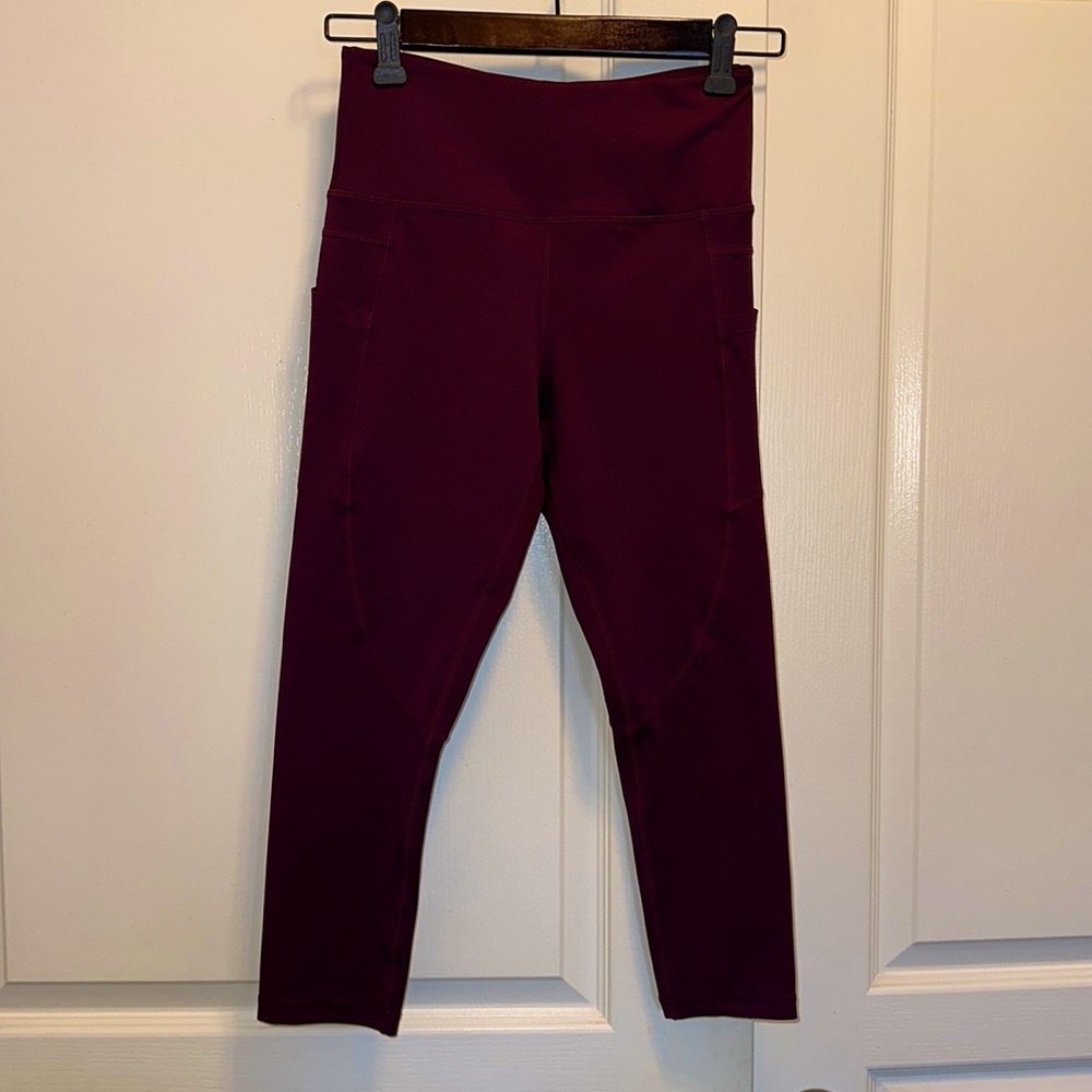 Zia active crop leggings